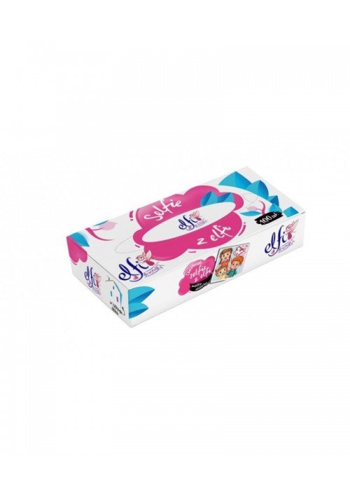 Kosmetinės servetėlės ELFI 2sl, 100l