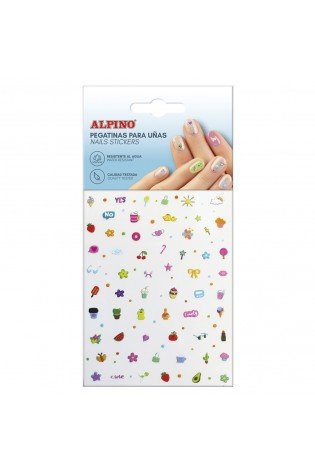 Nagų lipdukai ALPINO metallic