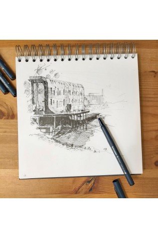 Rašikliai Pictus 3vnt juodi bls