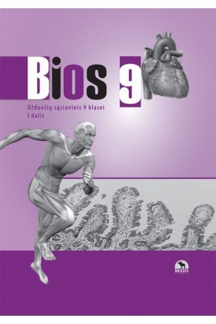 Bios 9. Biologijos užduočių sąsiuvinis 9 kl., 1 dalis 2008 m. PUBP