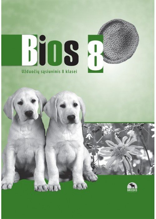 Bios 8. Biologijos užduočių sąsiuvinis 8 klasei 2003 m. PUBP