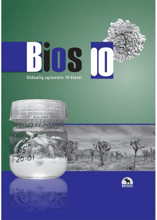Bios 10. Biologijos užduočių sąsiuvinis 10 klasei 2008 m. PUBP