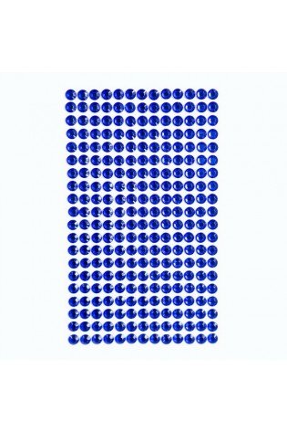 Dekor.lipnūs kristalai 6mm 260vnt. D.BLU