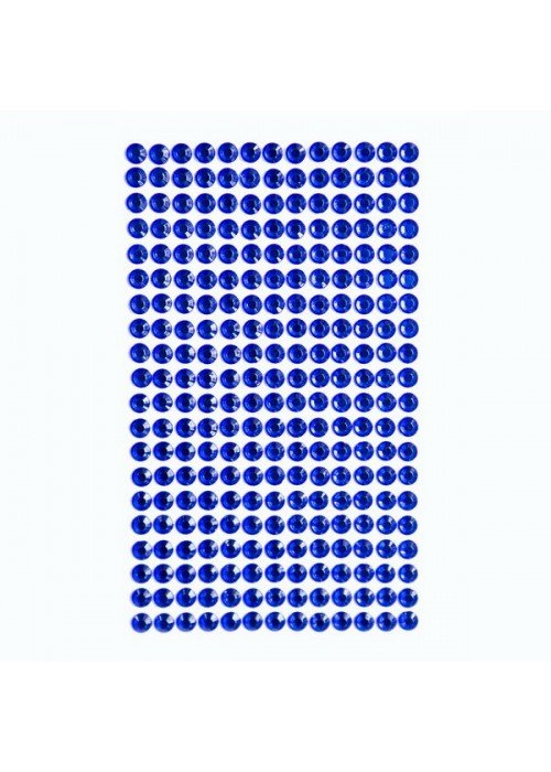 Dekor.lipnūs kristalai 6mm 260vnt. D.BLU