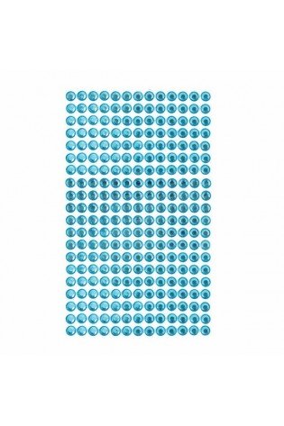 Dekor.lipnūs kristalai 6mm 260vnt. BLUE