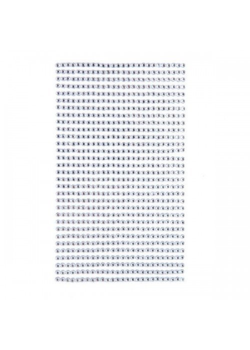 Dekor.lipnūs kristalai 3mm 806vnt. skaid