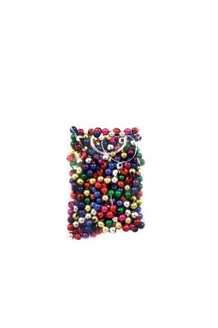 Metalizuoti karoliukai, 5mm, mix, 350vnt