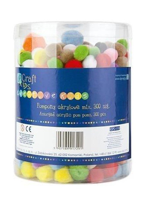 Burbuliukai akriliniai MIX 300vnt.