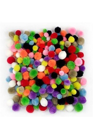 Burbuliukai akriliniai MIX 300vnt.