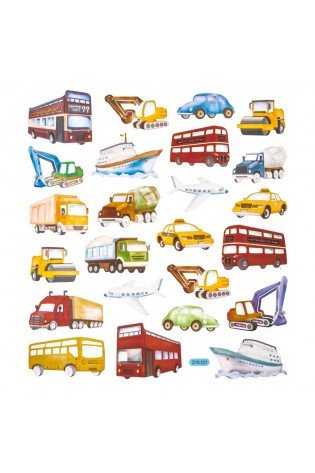 Lipdukai TRANSPORTAS 24vnt