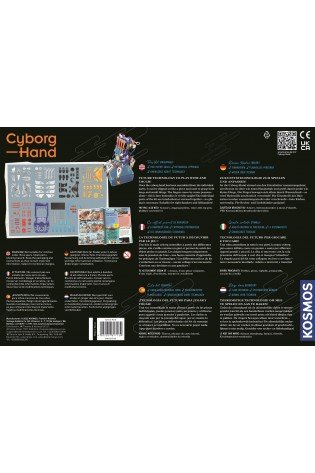 Lavinamasis rinkinys CYBORG HAND 10-14