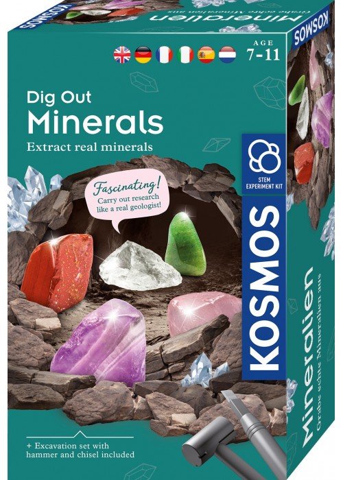 Lavinamasis rinkinys DIG OUT MINERALS INT 7-11