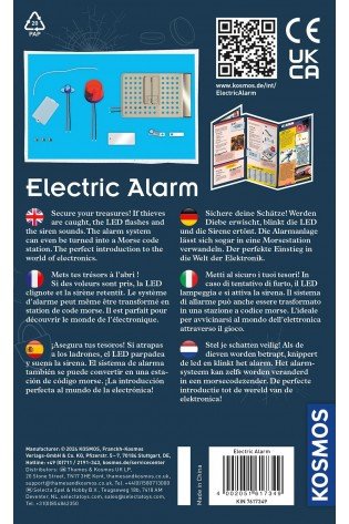 Lavinamasis rinkinys ELECTRIC-ALARM 8-12