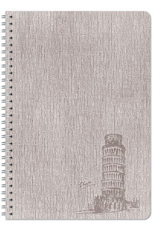Knyga su spirale A4 80lap. 70g LANDMARK linija
