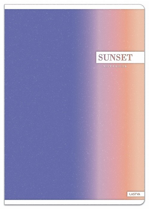 Sąsiuvinis A4 52lap. 80g SUNSET linija