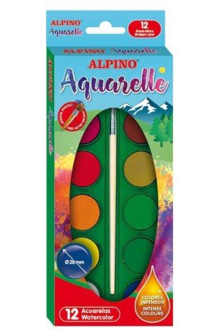 Akvarelė ALPINO 12sp
