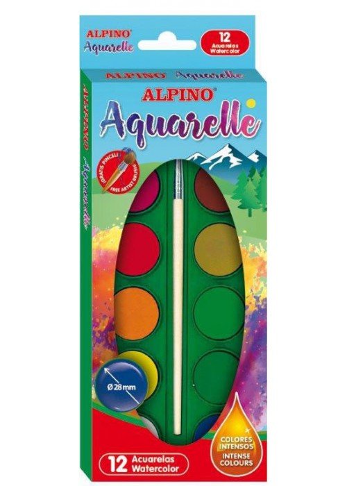 Akvarelė ALPINO 12sp
