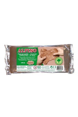Modelinas ALPINO 500g rudas