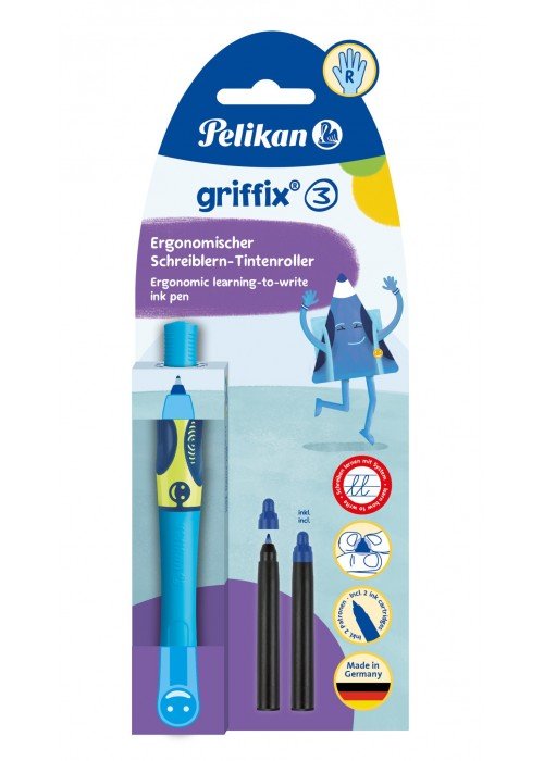 GRIFFIX-3 rašiklis R mėlynas