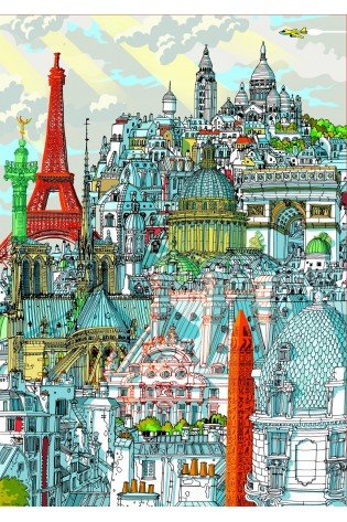 Dėlionė (puzzle) 1000 PARIS, CARLO STANGA 14-99metų