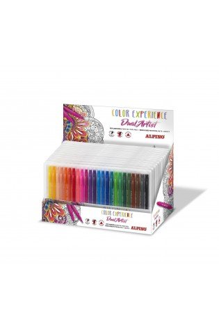 Flomasteriai ALPINO Color experience double 24sp