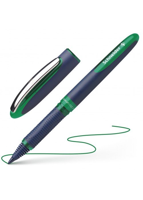 Rašiklis One Business 0.6mm žalias
