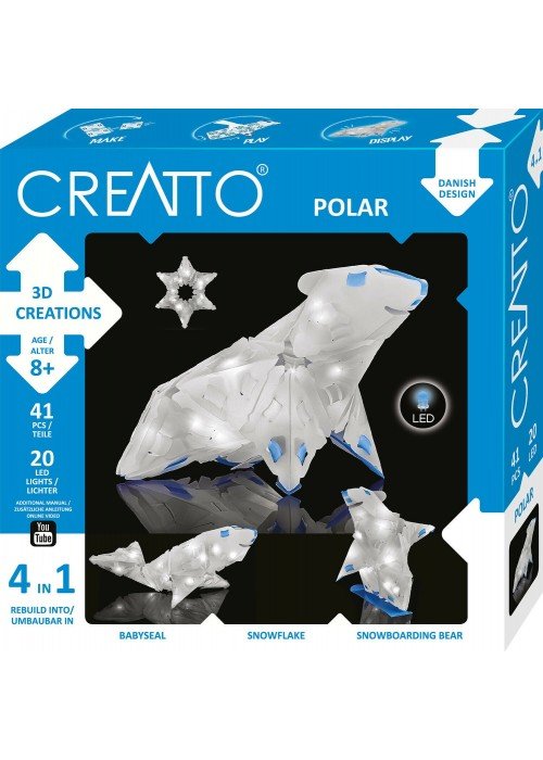 Lavinamasis rinkinys CREATTO POLAR 8+