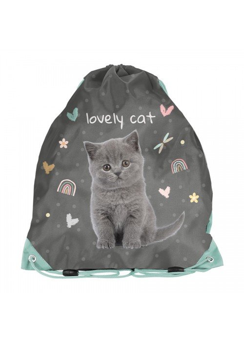 Maišelis sportinei aprangai LOVELY CAT PP26CS-712