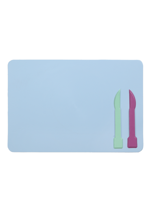 Rinkinys plastilinui 220x150mm melsvas