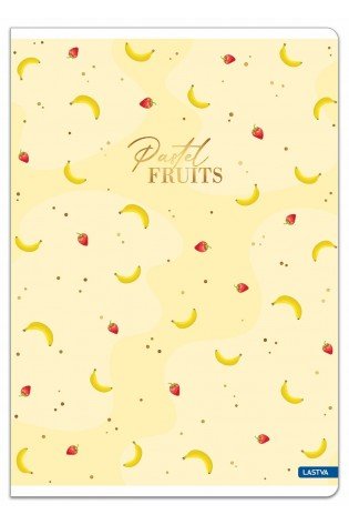 Sąsiuvinis(platus) PASTEL FRUITS A5 48lap. 80g lang.