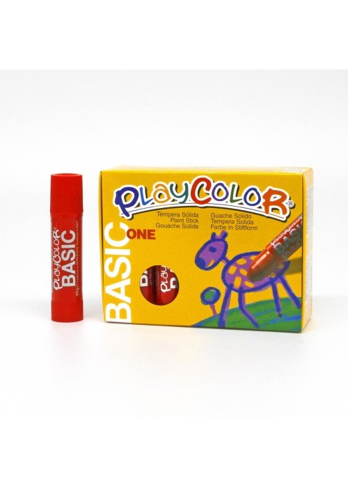 Pieštukinis guašas PLAYCOLOR Basic one raudonas