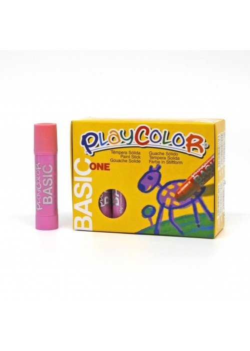 Pieštukinis guašas PLAYCOLOR Basic one rausvas
