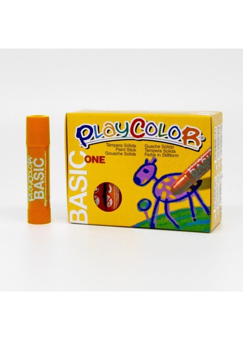 Pieštukinis guašas PLAYCOLOR Basic one oranžinis