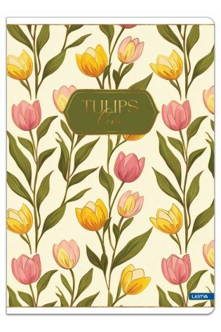 Sąsiuvinis A4 52lap. 80g TULIPS linija