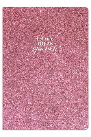 Sąsiuvinis A4 52lap. 80g SPARKLE lang.