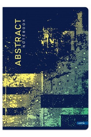 Sąsiuvinis A4 80lap. 70g ABSTRACT lang.