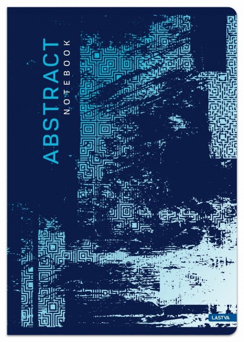 Sąsiuvinis A4 80lap. 70g ABSTRACT linija