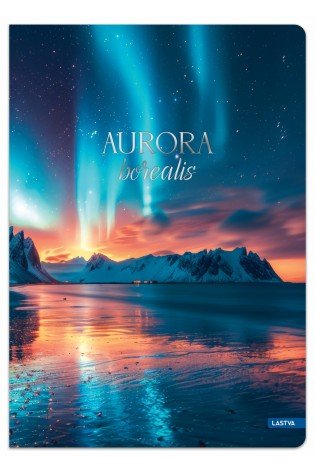 Sąsiuvinis A4 96lap. 70g AURORA lang.