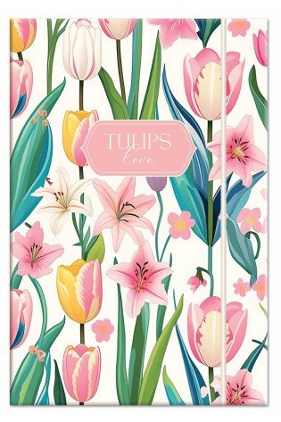 Aplankas su guma TULIPS 220x320x30mm