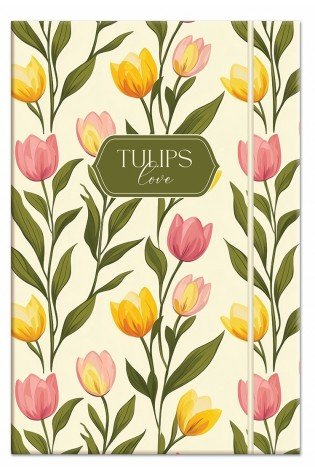Aplankas su guma TULIPS 220x320x30mm