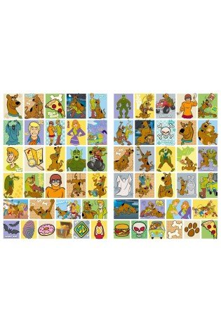 Knygutė spalvinimui su lipdukais SCOOBY- DOO Warner Bros