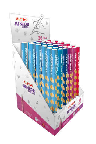 Pieštukas ALPINO JUNiOR TRIMAX+ HB