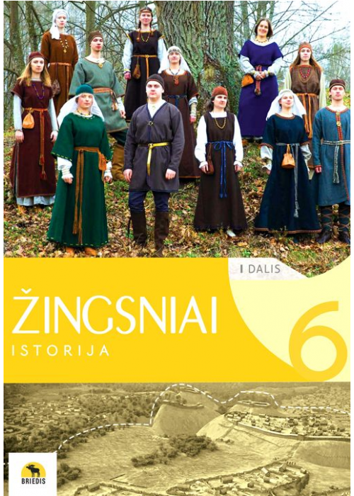 Žingsniai. Istorijos vadovėlis 6 klasei, 1 dalis 2022 m. BUP