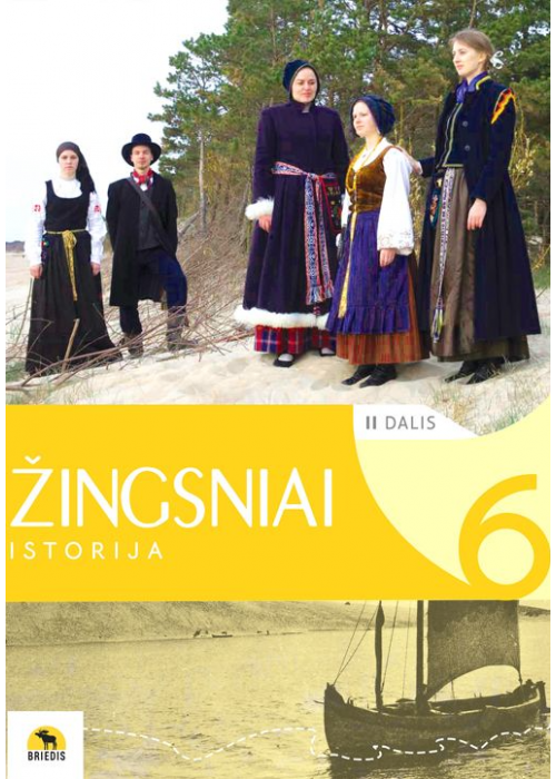 Žingsniai. Istorijos vadovėlis 6 klasei, 2 dalis 2022 m. BUP
