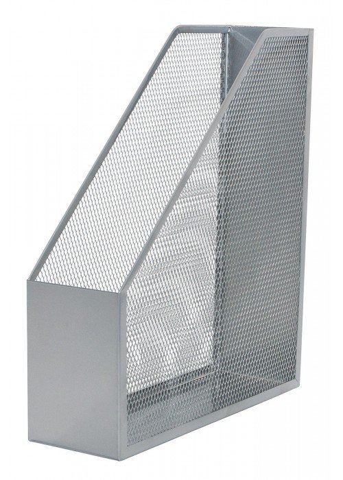 Stovas metalinis A4 vertikalus sidabrinis
