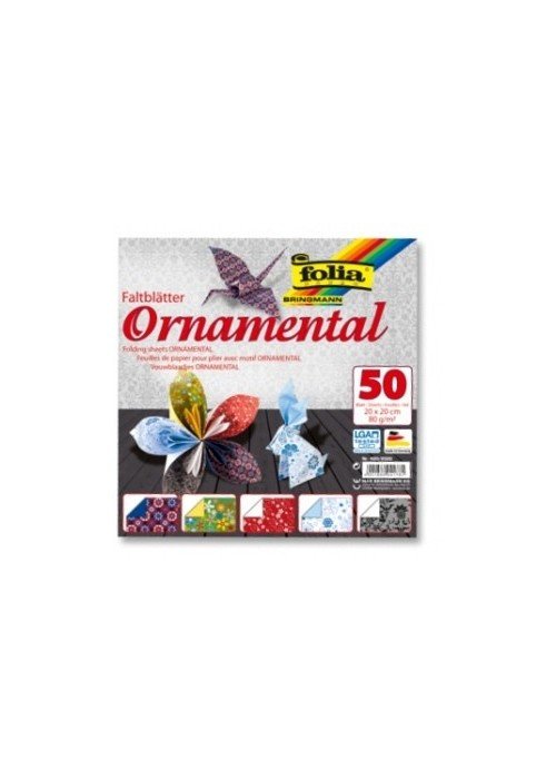 Origami 20x20/ 50l Folia Ornamentas