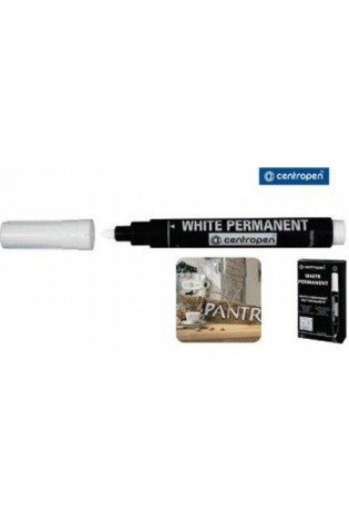 Žymeklis permanentinis baltas 2,5mm Centropen