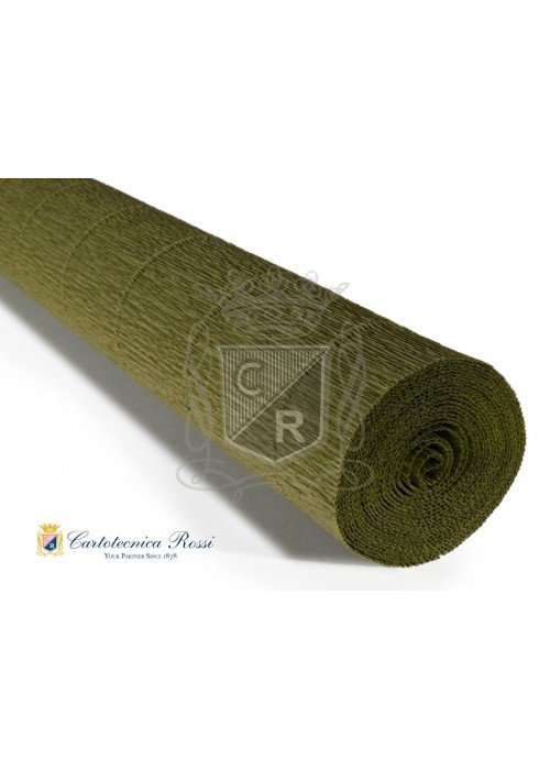 Krepinis popierius 180g.Nr.17A8 Olive Green by Tiffanie Turner