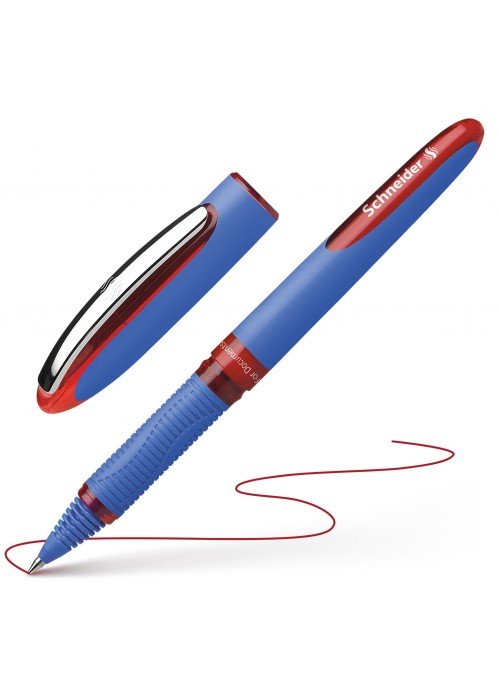 Rašiklis One Hybrid C 0.3mm raudonas