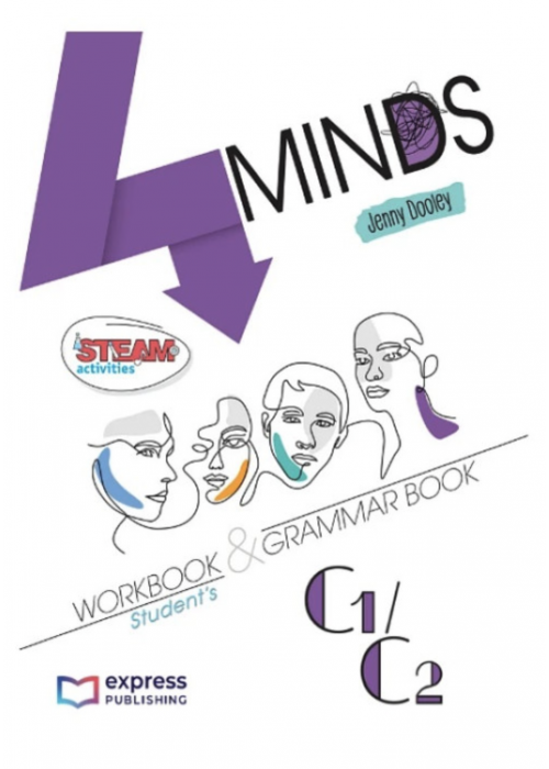 4MINDS C1/C2 Workbook & Grammar (pratybos)